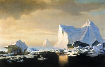 Icebergs in the Arctic William Bradford